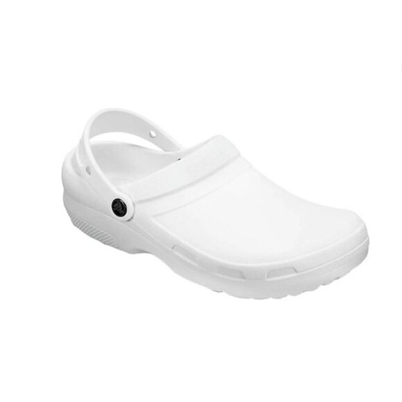 Crocs Specialist II White Professional Slip on Comfort Clog Men's sz M 15 - Picture 1 of 7
